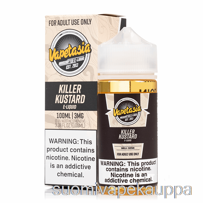 Vape Kauppa Killer Kustard - Vapetasia - 100ml 0mg